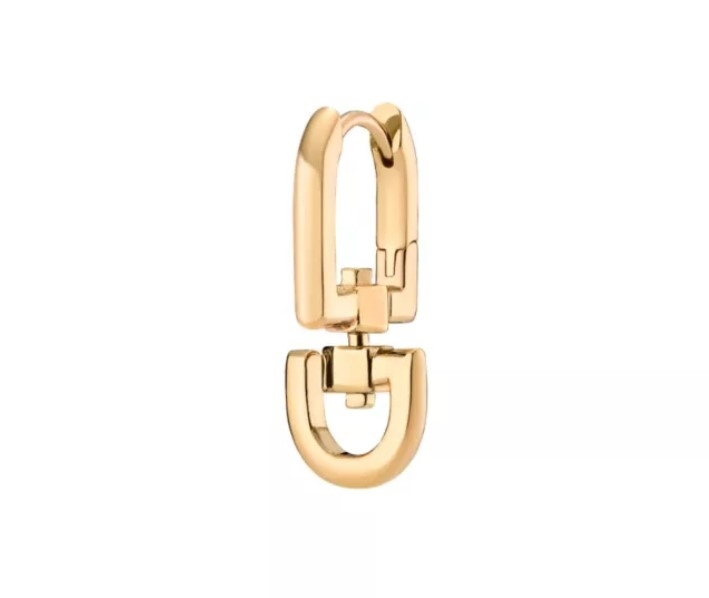 Maria Black Sunset Hoop MARIA BLACK SUNSET 70 HOOP EARRINGS